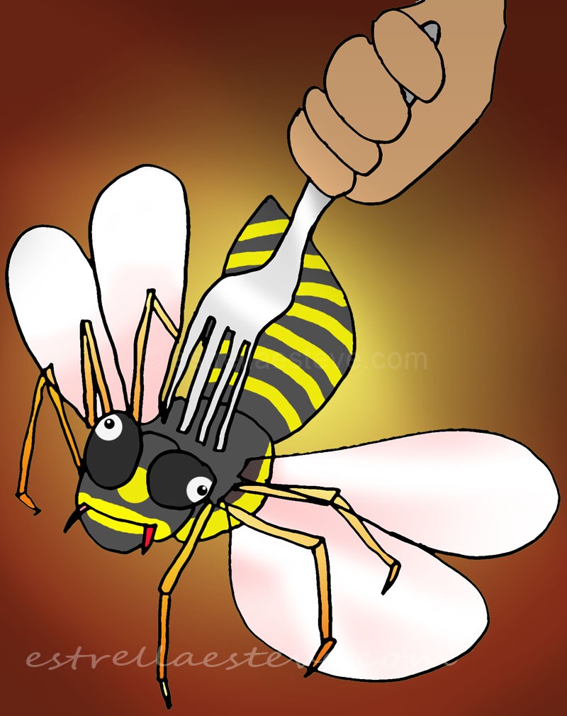 Avispa – Vespidae – O Ese bicho asqueroso que como mejor está es muerto