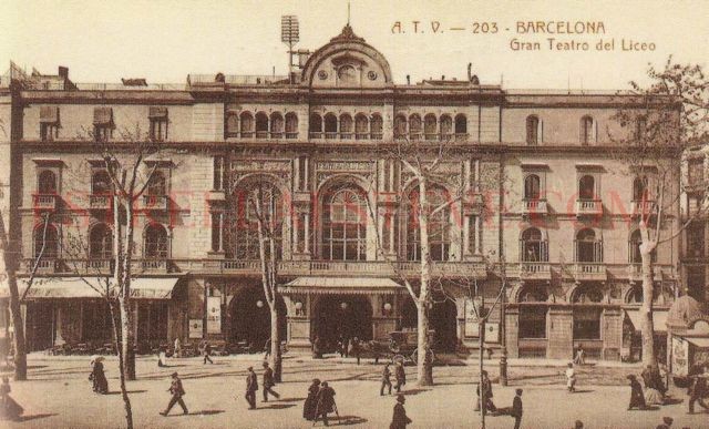 El «palco real» del Liceu
