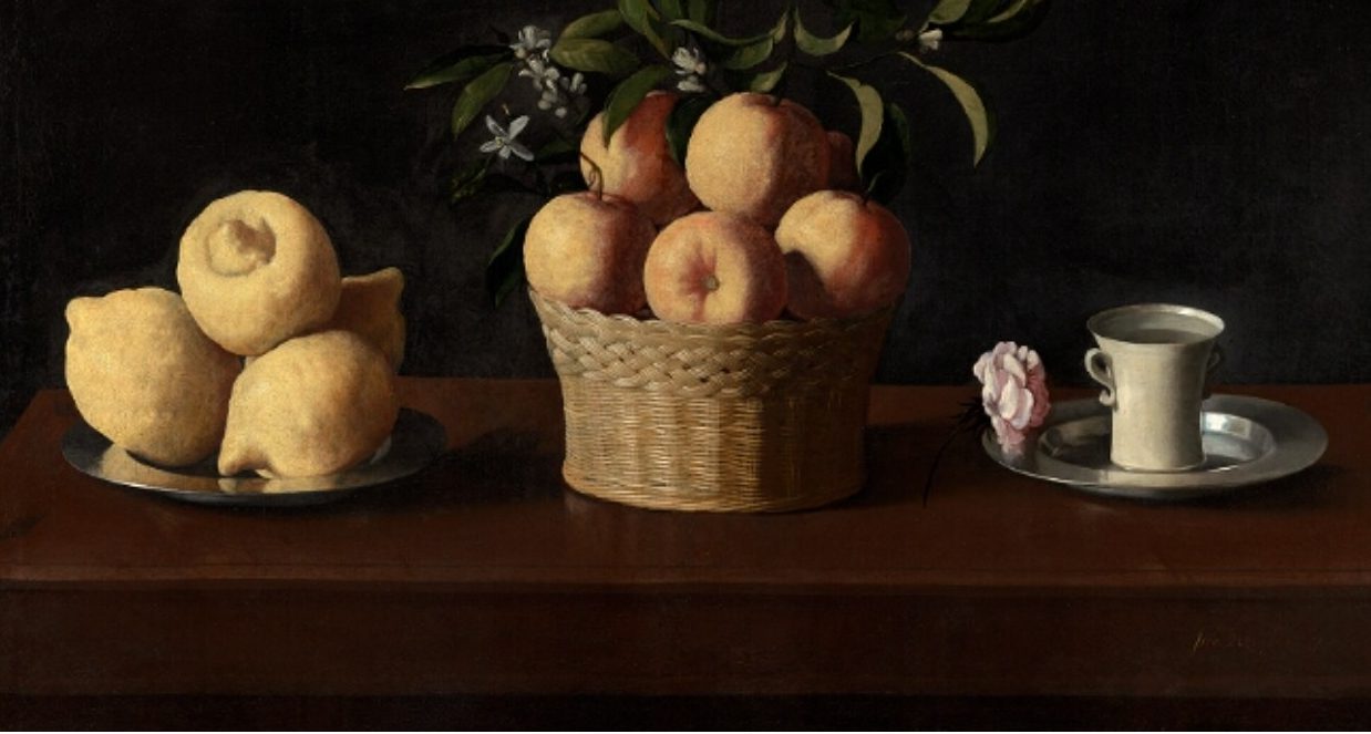 Zurbaran, cacharros y limones
