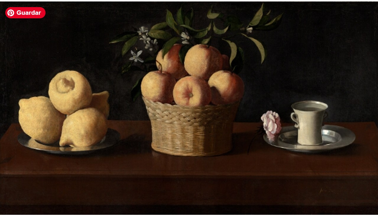 Zurbaran, cacharros y limones
