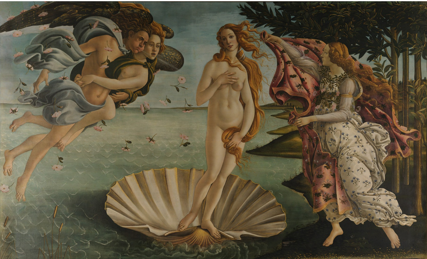 El nacimiento de Venus – Sandro Botticelli